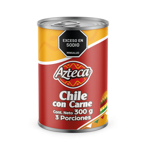 CHILI AZTECA 300G CON CARNE