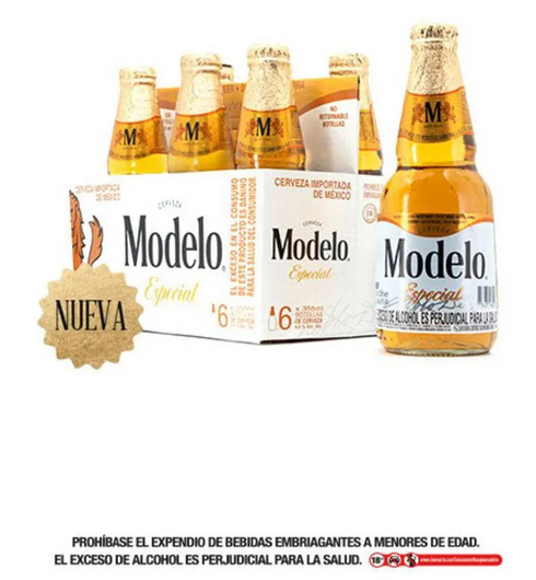CERVEZA MODELO 6U 2130ML NRB