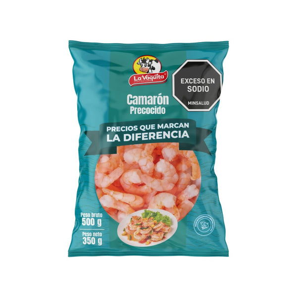 CAMARON PRECOCIDO LA VAQUITA 500G