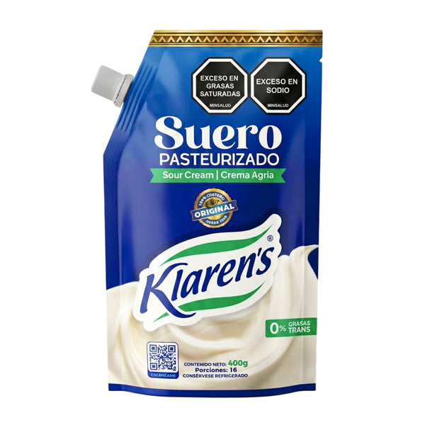 SUERO PASTEURIZADO KLARENS 400G