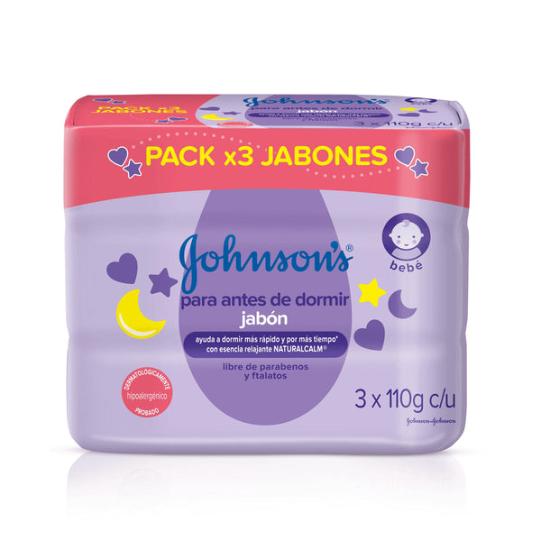 JABON J&J 3U 330G BABY ANTES DORMIR
