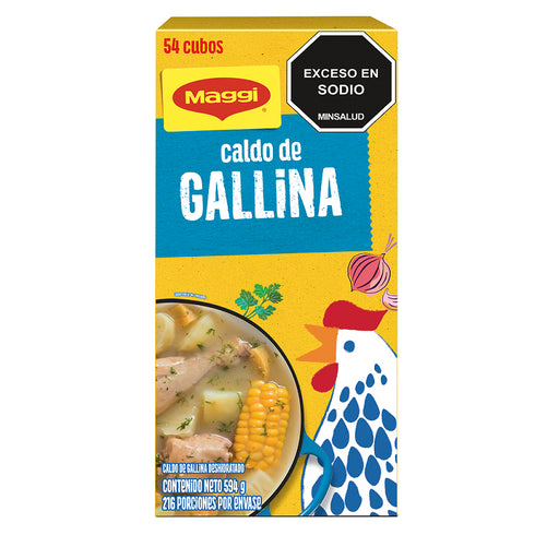 CALDO MAGGI 54U 594G GALLINA