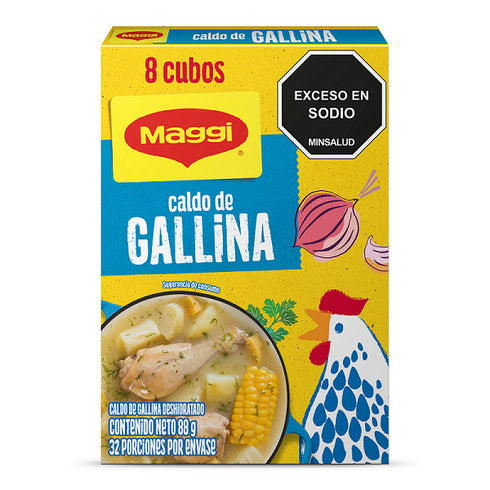 CALDO MAGGI 8U GALLINA 88G