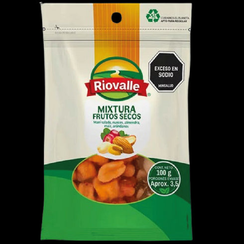 MIXTURA FRUTO SECO RIOVALLE 200G