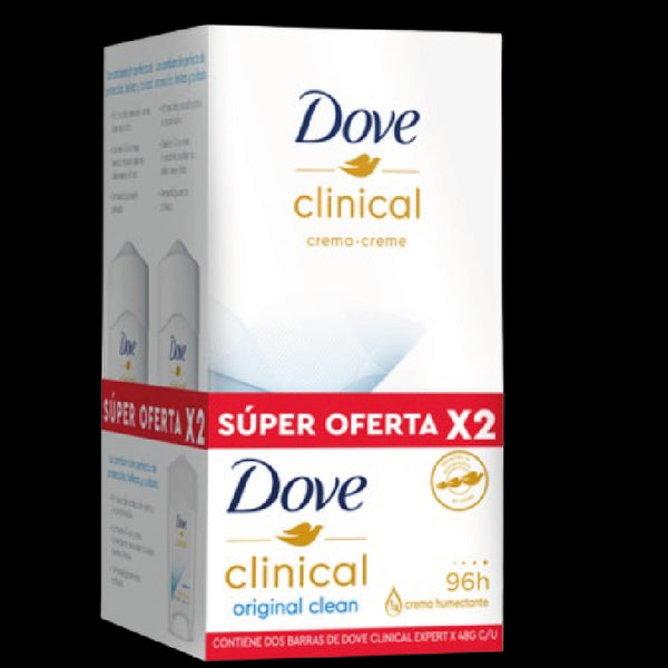 DESOD DOVE 2U 96G CLINIC ORIGINAL BARRA