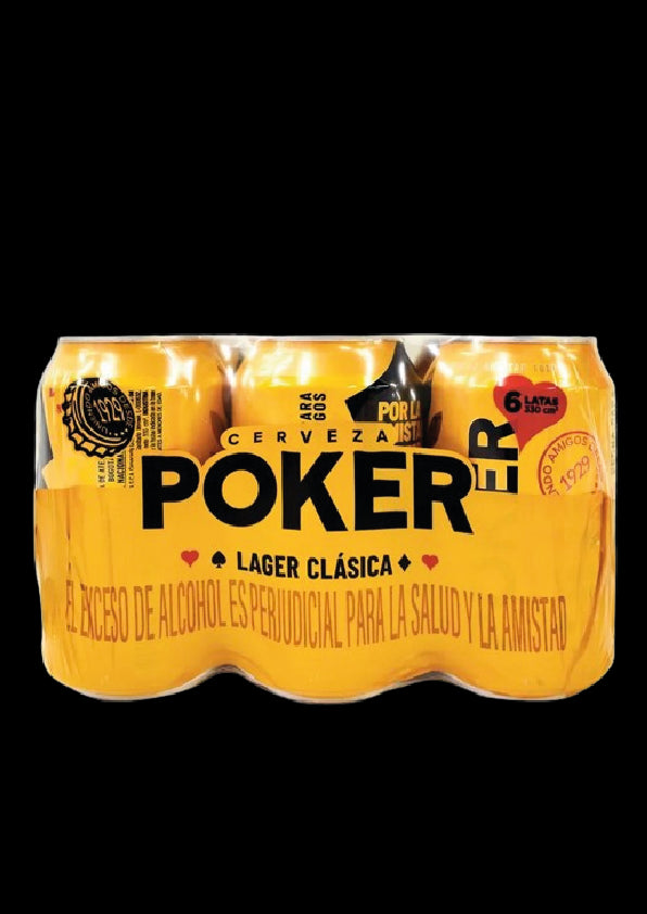 CERVEZA POKER EN LATA