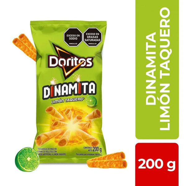 DORITOS DINAMITA LIMON 200G