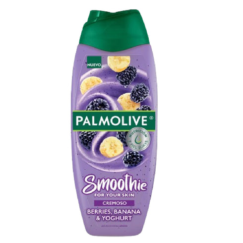 Jabón Líquido Corporal Palmolive Smoothie Berries, Banano y Yogurt 390ml
