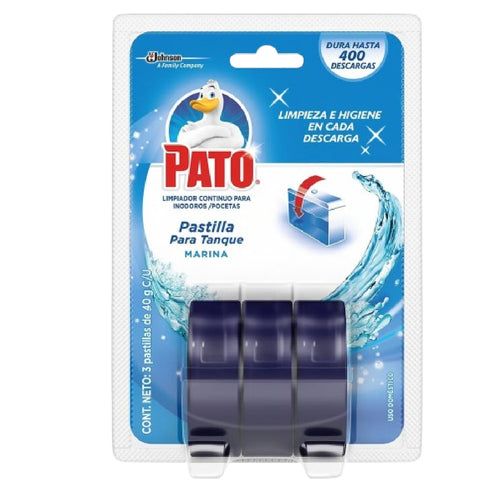 PATO TANQUE 2U 80G MINIBLISTER AZUL