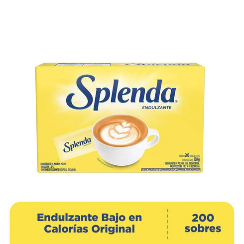 Endulzante SPLENDA Sin Calorias 200u