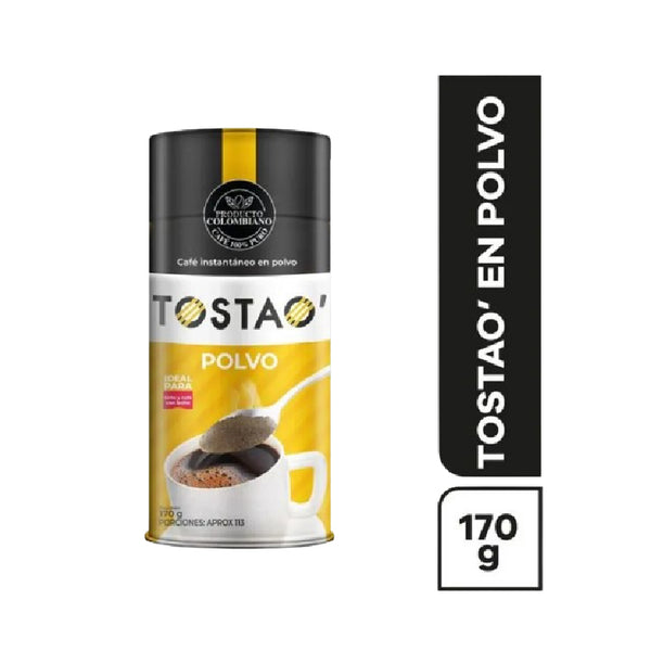 CAFE TOSTAO 170G INSTANTANEO POLVO