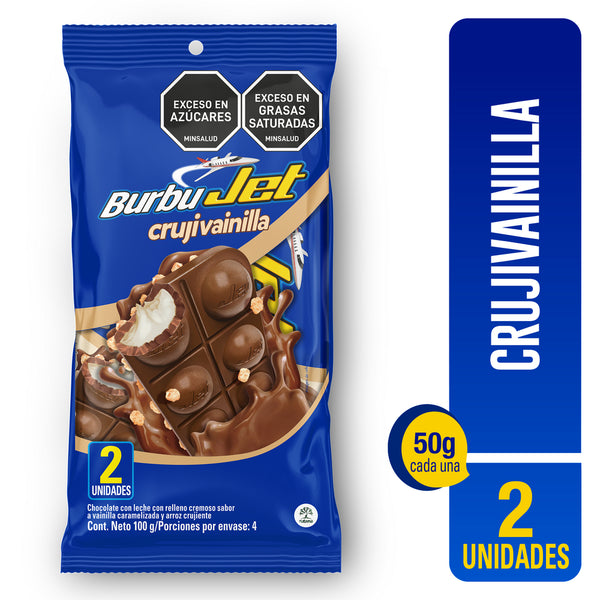 CHOCOLATINA JET 100G BURBU/CRUJI