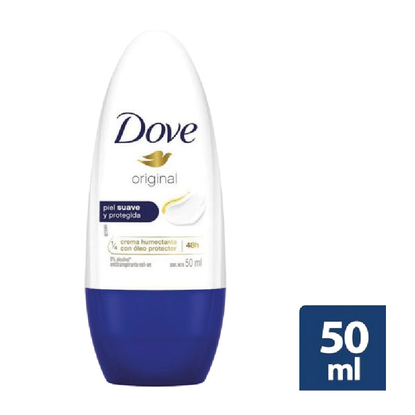 DESOD DOVE 50ML ORIGINAL ROLLON
