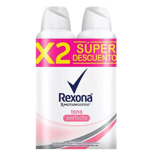 DESODORANTE REXONA 2U 300ML TONO PERFECTO AEROSOL