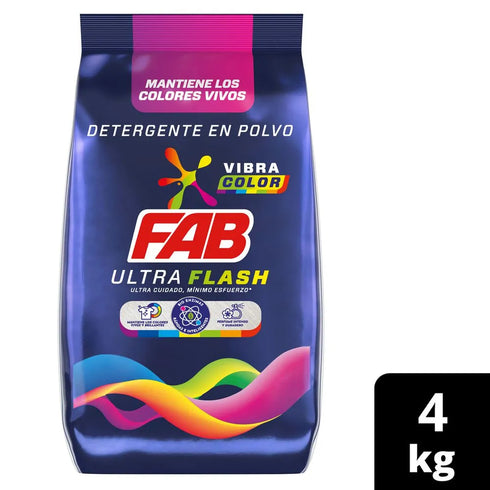 DETERG FAB 4000G ULTRA COLOR POLVO
