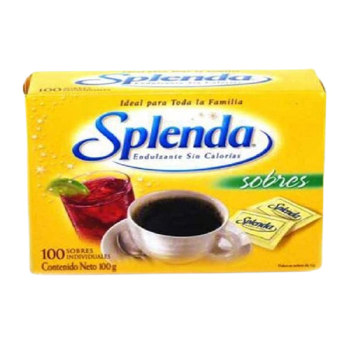 ENDULZANTE SPLENDA 100U 100G