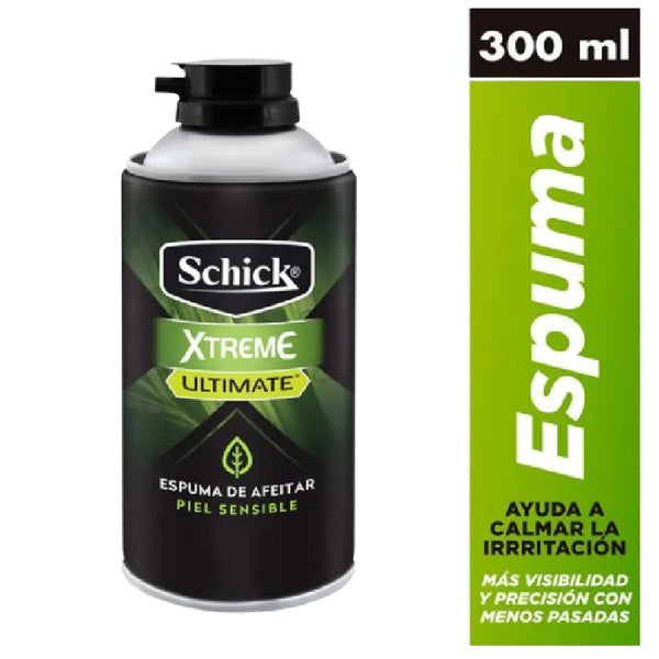 ESPUMA AFEITAR SCHICK 300ML XTREME ULTIM