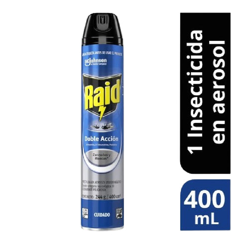 INSECTIC RAID ZANCUDOS MOSCAS 400ML