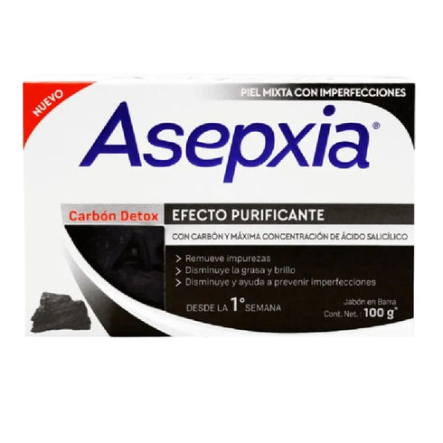 JABON ASEPXIA 100G CARBON