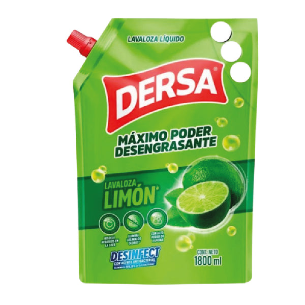LAVALOZA DERSA LIQ 1800ML LIMON DP