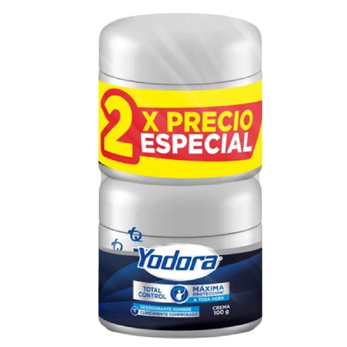 DESOD YODORA 2U 100G TOTAL CONTROL BARRA