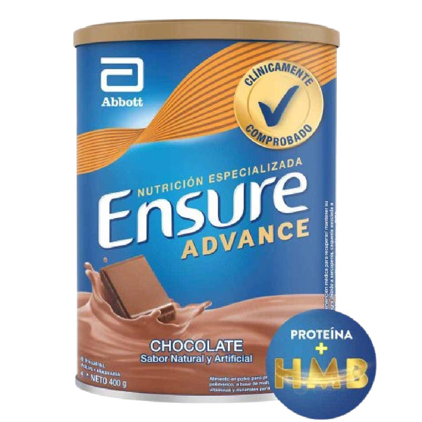 ENSURE 400G ADVANCE CHOCOLATE POLVO