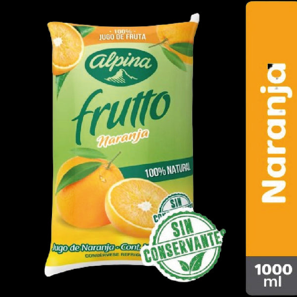 JUGO FRUTTO 1000ML NARANJA