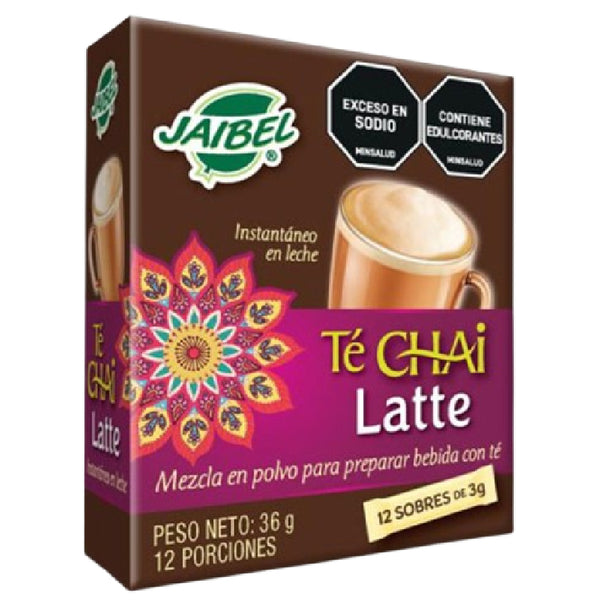 TE JAIBEL 12U 36G CHAI/LATTE