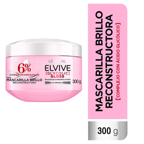 TRATAMIENTO ELVIVE GLYCOLIC GLOSS 300ML