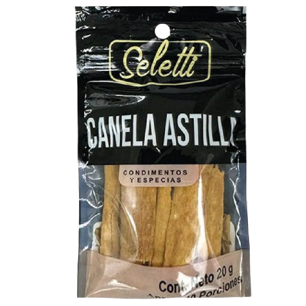 CANELA ASTILLA SELETTI 20G ZIPPER