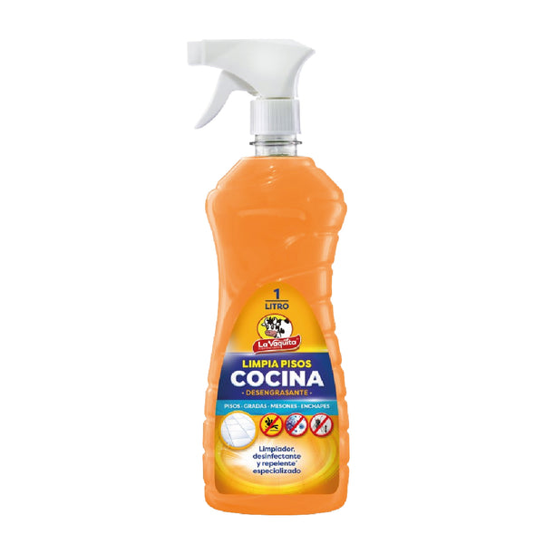 LIMPIAPISO COCINA LA VAQUITA 1000ML DESINF