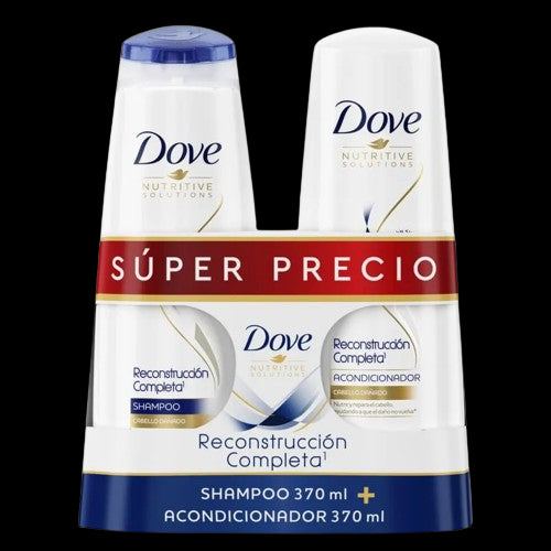 SHAMPOO Y ACONDICIONADOR DOVE 370ML