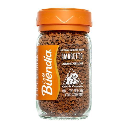 CAFE BUENDIA LIOFILIZADO 50G AMARETO