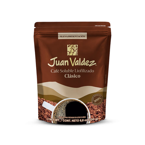 CAFE JUAN VALDEZ 250G LIOFILIZADO CLASIC