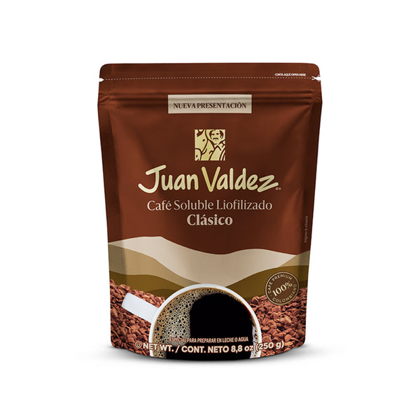 CAFE JUAN VALDEZ 250G LIOFILIZADO CLASIC