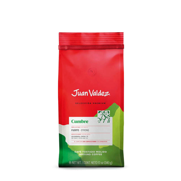 CAFE JUAN VALDEZ 340G CUMBRE MOLIDO