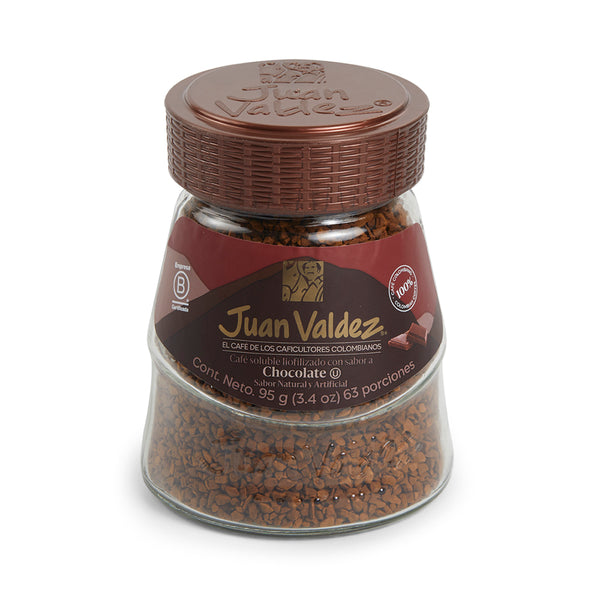 CAFE JUAN VALDEZ 95G LIOFILIZADO CHOCOLA