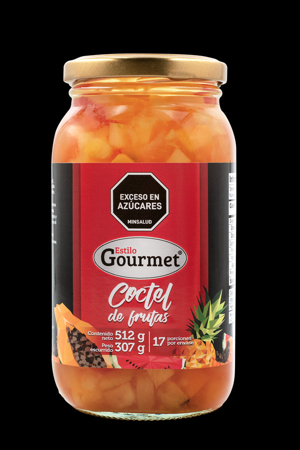 COCTEL DE FRUTAS  ESTILO GOURMET  512G