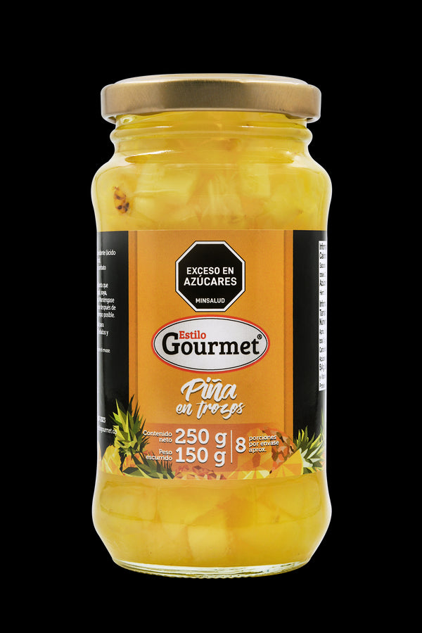 PIÑA ESTILO GOURMET 250G TROZOS