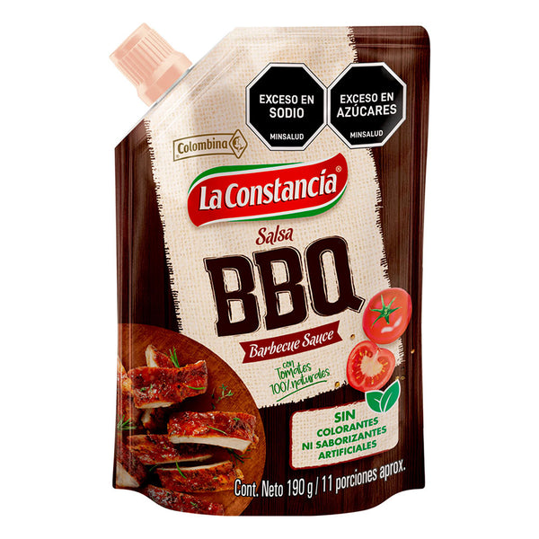 SALSA BBQ CONSTANCIA 190G DOY PACK