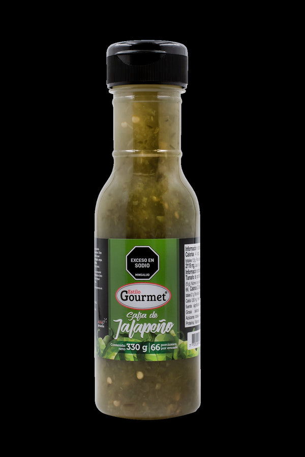 SALSA JALAPEÑO ESTILO GOURMET 330G
