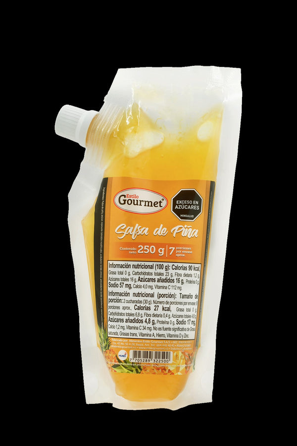 SALSA PIÑA ESTILO GOURMET 250G