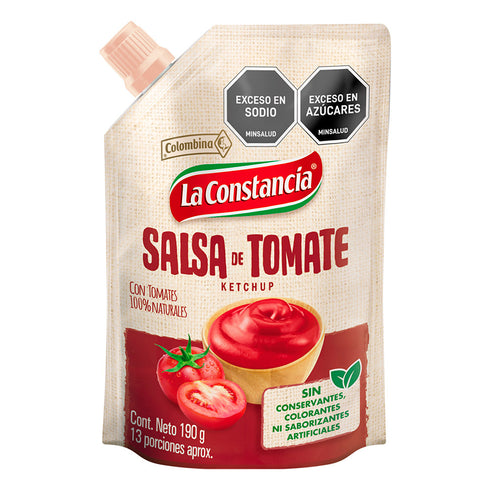 SALSA DE TOMATE CONSTANCIA 190G
