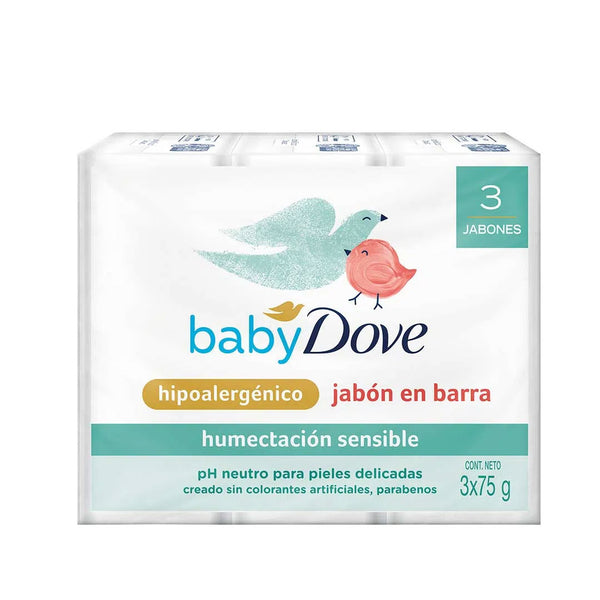 JABON DOVE BABY 75 G HUMEC SENSIBLE