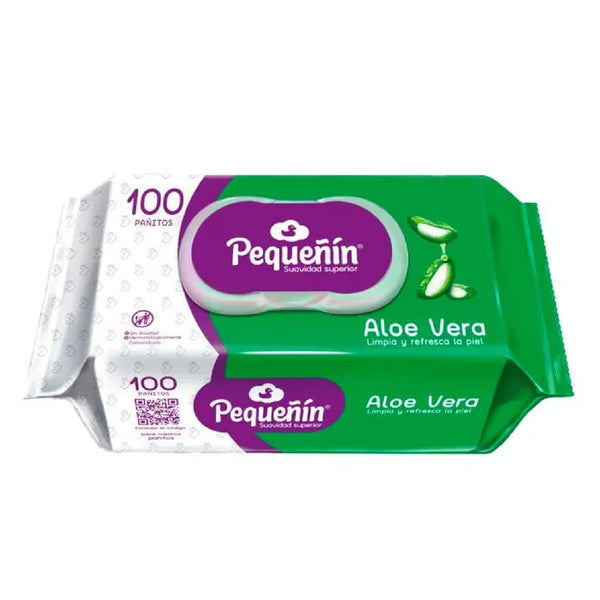PAÑITOS HÚMEDOS FAMILIA ALOE 100U PR / ESP