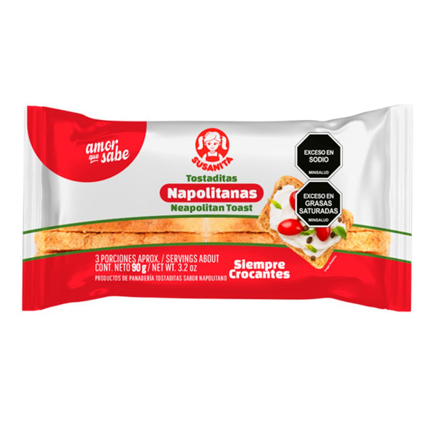 tostada susanita 90g napolitanas