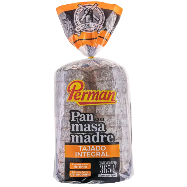 PAN MASA MADRE PERMAN 365G INTEGRAL