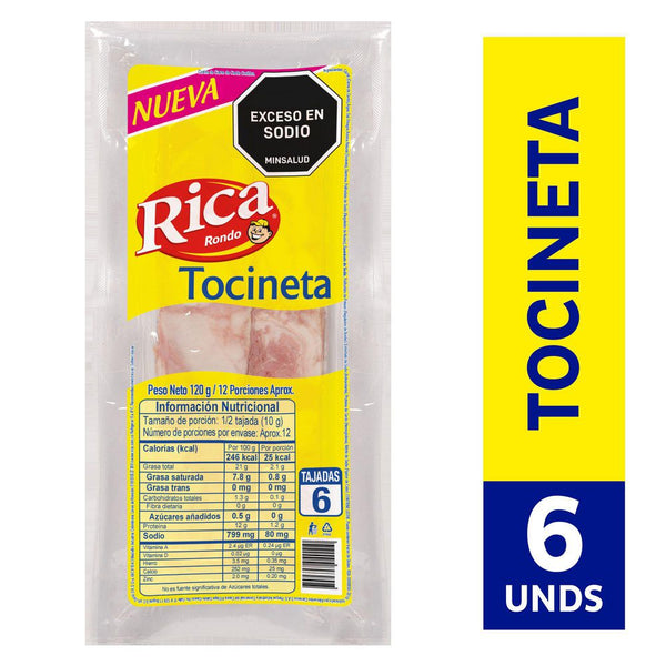 tocineta rica 120g