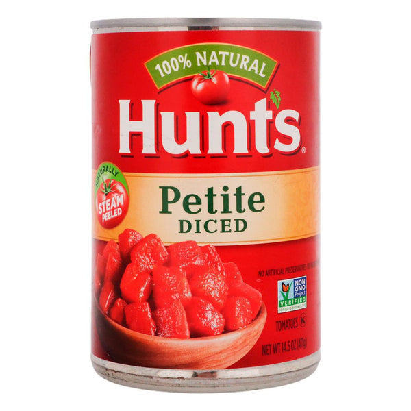 tomate hunts 411g petit diced
