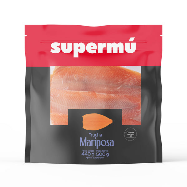 TRUCHA MARIPOSA SUPERMU 500G